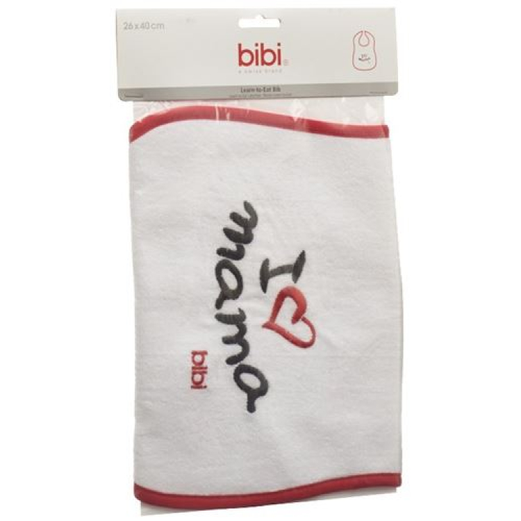 bibi bib mom with velcro