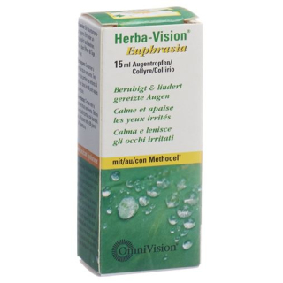 Herba Vision Euphrasia øjendråber 15 ml Fl