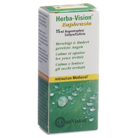 Οφθαλμικές σταγόνες Herba Vision Euphrasia 15 ml Fl