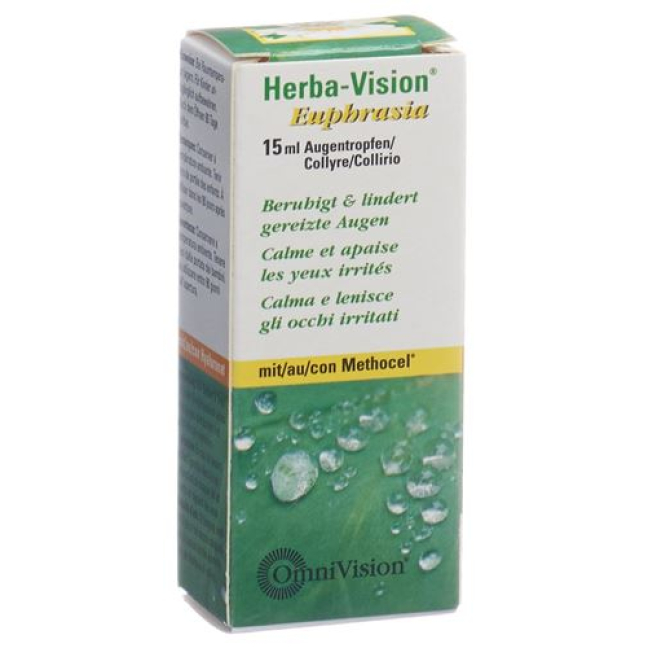 Herba Vision Euphrasia göz damcısı 15 ml Fl
