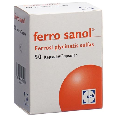 ferro sanol Kaps 100 mg 50 vnt