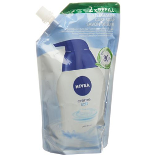 Nivea Care Soap Creme Soft сменный блок 500 мл