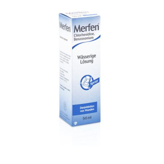 Merfen aqueous solution colorless Spr 50 ml