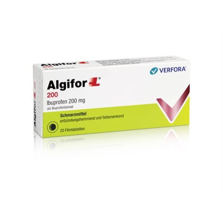 Algifor-L film-coated tablets 200 mg av 20 st