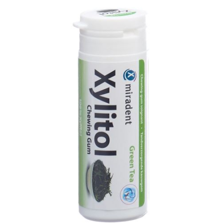 Miradent chicles xilitol te verde 30uds