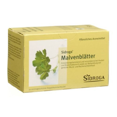 Sidroga mallow leaves 20 påsar 0,9 g