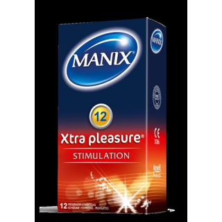 Manix Xtra Pleasure condoms 12 pcs