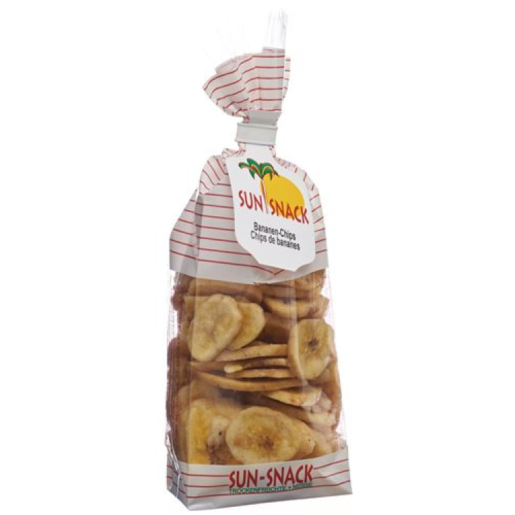 Torebka chipsów bananowych Sun Snack 120 g