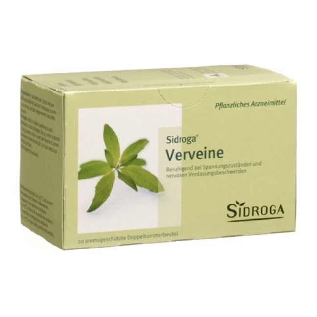 Sidroga Verbena Tea - Swissmedic-approved Herbal Medicinal Product