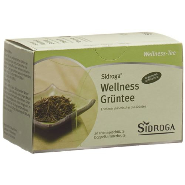 چای سبز Sidroga wellness 20 Btl 1.5 گرم