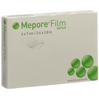 Mepore film foil bandage 6x7cm sterile 10 pcs