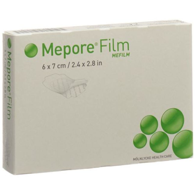 Mepore Film kalvosidos 6x7cm steriili 10 kpl