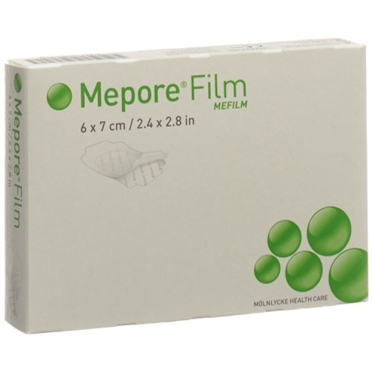 Ντρέσινγκ μεμβράνης Mepore Film 6x7cm αποστειρωμένο 10 τεμ