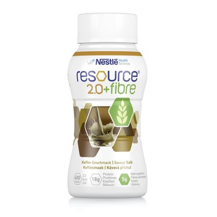 Resource 2.0 Fiber Café 4 x 200 ml