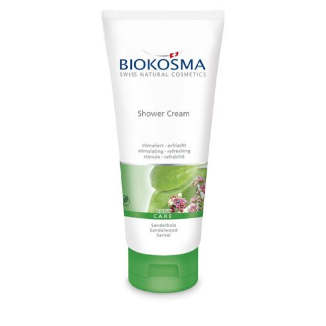 Biokosma Shower Cream sandalwood Tb 200 ml