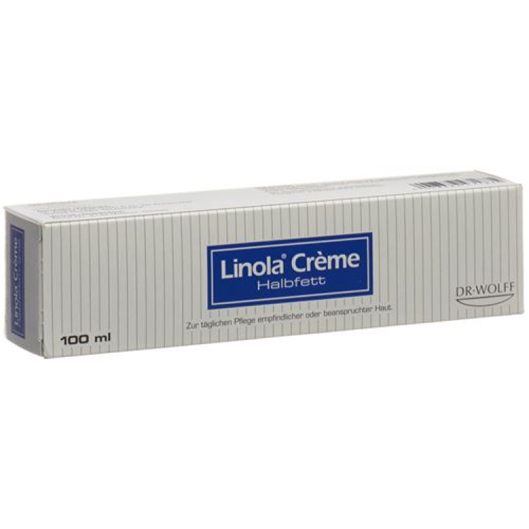 Linola Cream Halbfett tube 100 មីលីលីត្រ