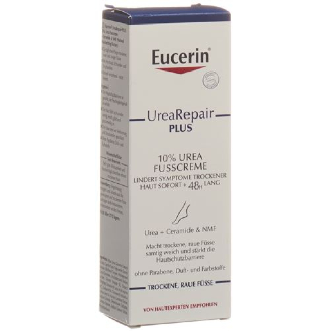 Eucerin Urea Repair PLUS Fusscreme 10% אוריאה 100 מ"ל