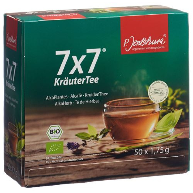 Žolelių arbata JENTSCHURA 7x7 Btl 50 vnt