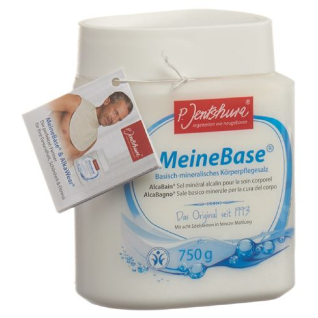 JENTSCHURA My Base 750g - Alkaline Mineral Salt for Body Care