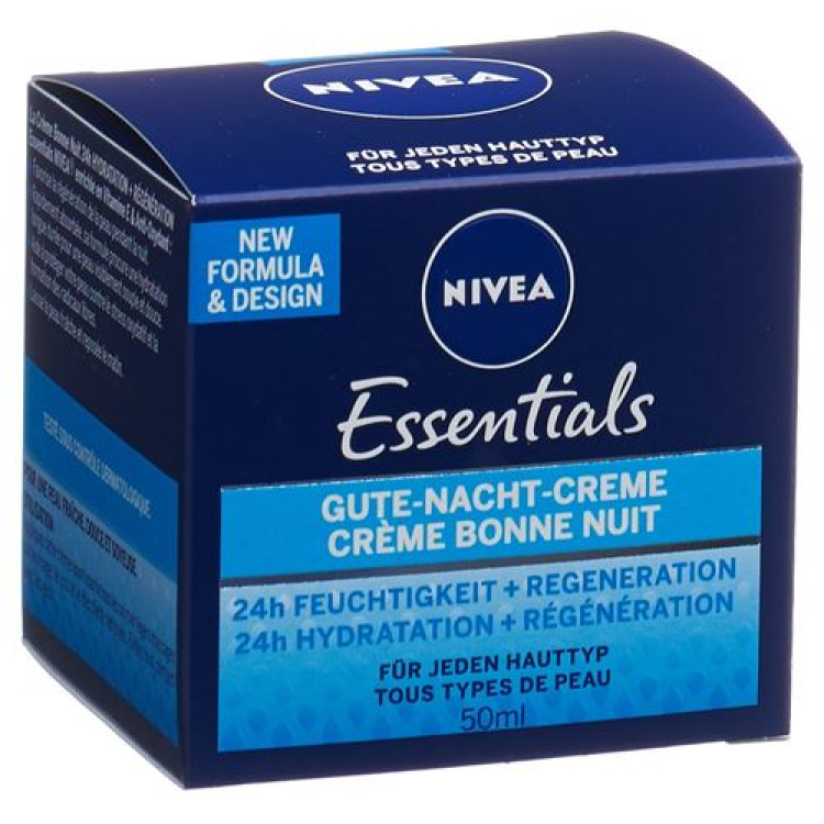 Kem Dưỡng Ban Đêm Nivea Regenerating Good Night lon 50ml