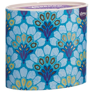 Kleenex Collection Kosmetické ubrousky Oválná krabička 64 kusů