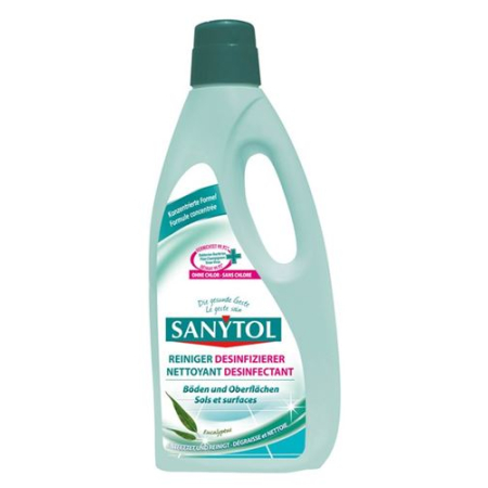 Desinfektionsmedel Sanytol rengöringsmedel 1 enligt