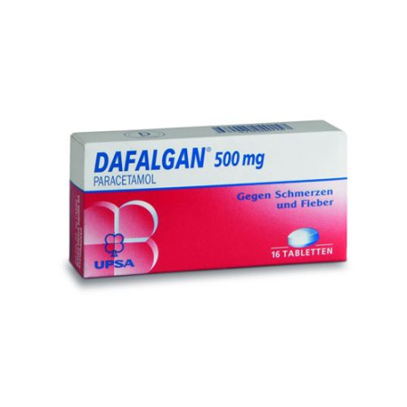Dafalgan tbl 500 mg 16 pcs