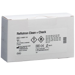REFLOTRON Clean+Check ხარისხის კონტროლი 15 ც