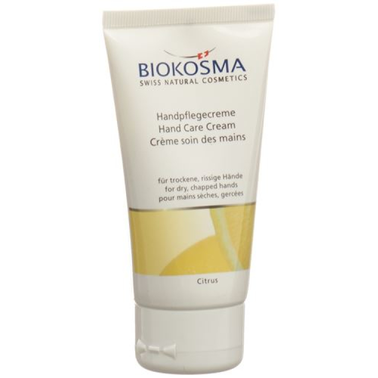 Biokosma kézápoló krém Citrus Tb 75 ml