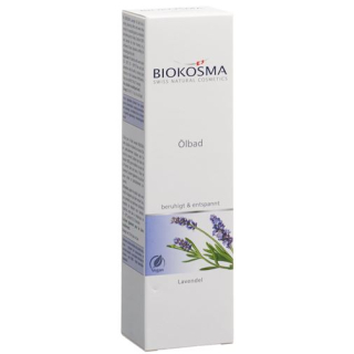 Biokosma Bad Lavender oil bath bottle 200 ml