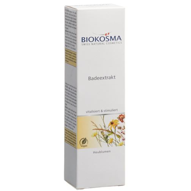 Biokosma Bad Hay Flower Bath Extract Steklenička 200 ml