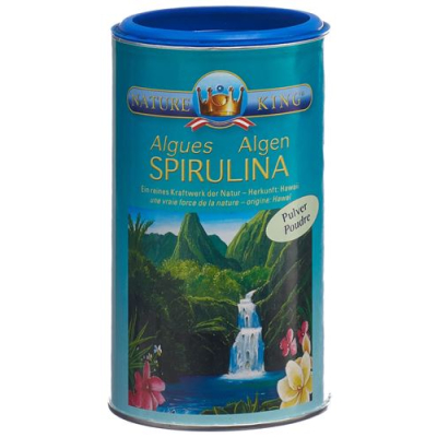 Bioking spirulina ұнтағы гавайи 200 г