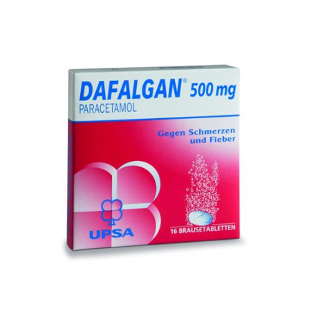 Dafalgan Brausetabl 500 mg 16 uds