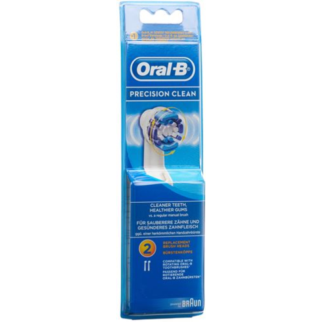 Oral-B Precision Clean šepetėlių galvutės 2 vnt