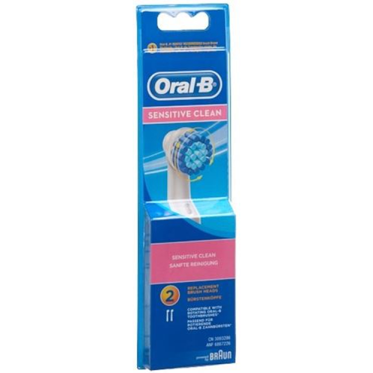 Kepala sikat Sensitif Oral-B 2 buah