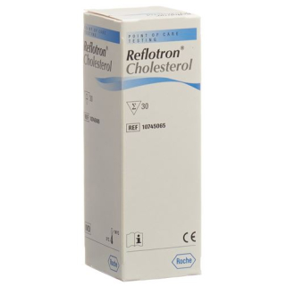 Testovacie prúžky na cholesterol REFLOTRON 30 ks