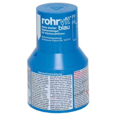 Rohrvit drain cleaner granules blue 100g