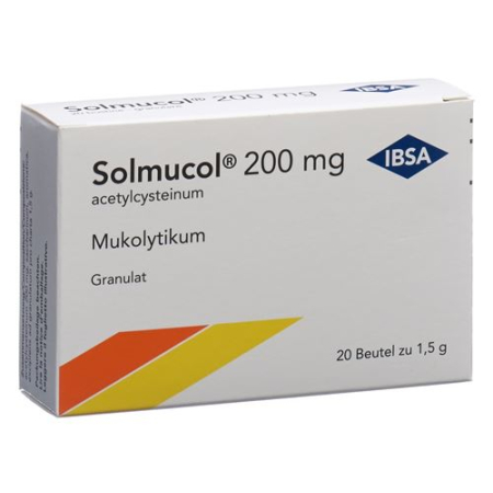 Solmucol 200 mg 20 sachets