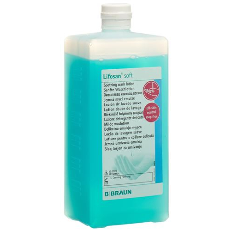 Nước giặt xả mềm Lifosan chai 1000ml