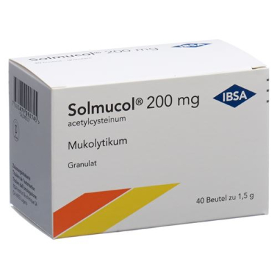 Solmucol 200 mg 40 sachets