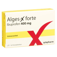 Alges-X Forte Filmtabl 400 mg de 10 pcs