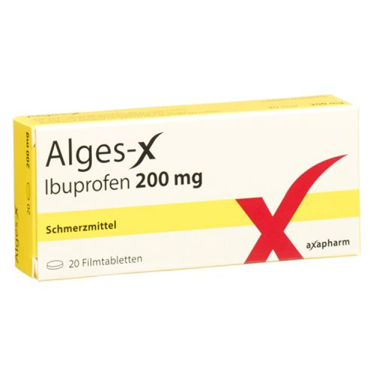 Alges-X Filmtablet 200 mg 20 бр