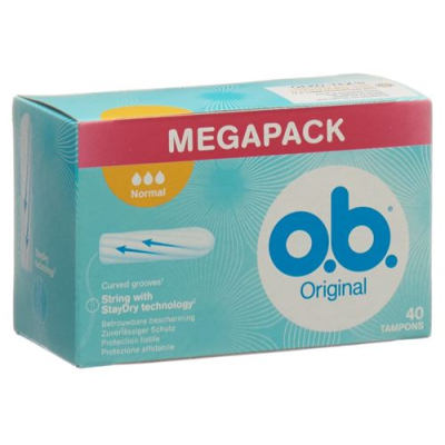 Ob tampons ប្រអប់ធម្មតា 40 ភី