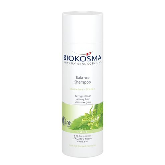 Biokosma šampón balance žihľava Fl 200 ml