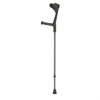 Sahag Crutches Orthogriff grey-metallized -140kg 1 pair