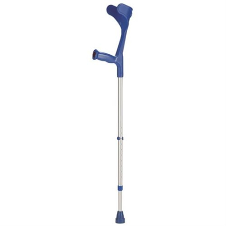 Sahag Crutches Hard Grip Alu Blue -140kg 1 Pair