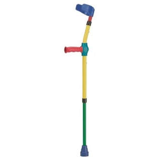 Sahag crutches children soft grip colorful -60kg 1 pair