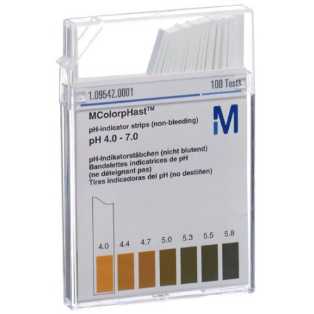 Merck pH indikátorové prúžky 4-7100 ks