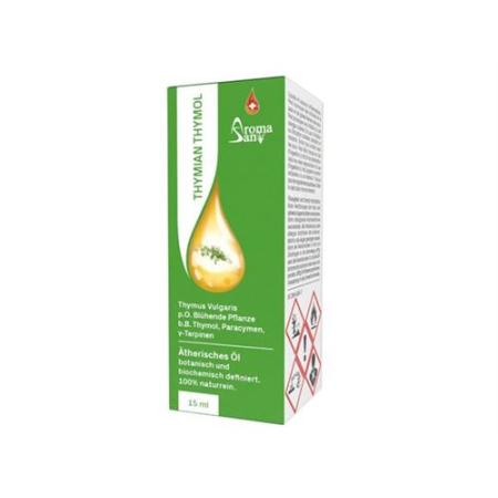 Aromasan tymianek tymol Ęth / olej w pudełkach Bio 15ml