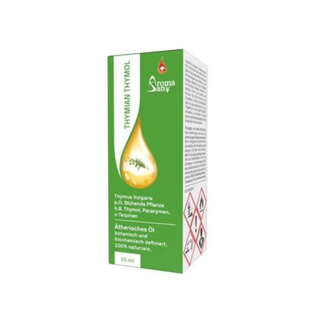 Aromasan tymianek tymol Ęth / olej w pudełkach Bio 15ml